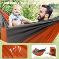 Hammock da campeggio portatile con cinturino e carabinatore